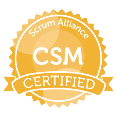 Scrum Alliance CSM Certified